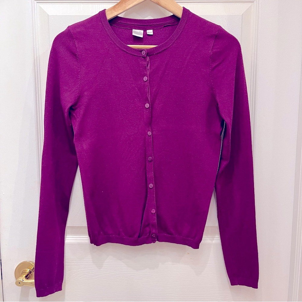 💠3/$10 TWIK Purple Cardigan